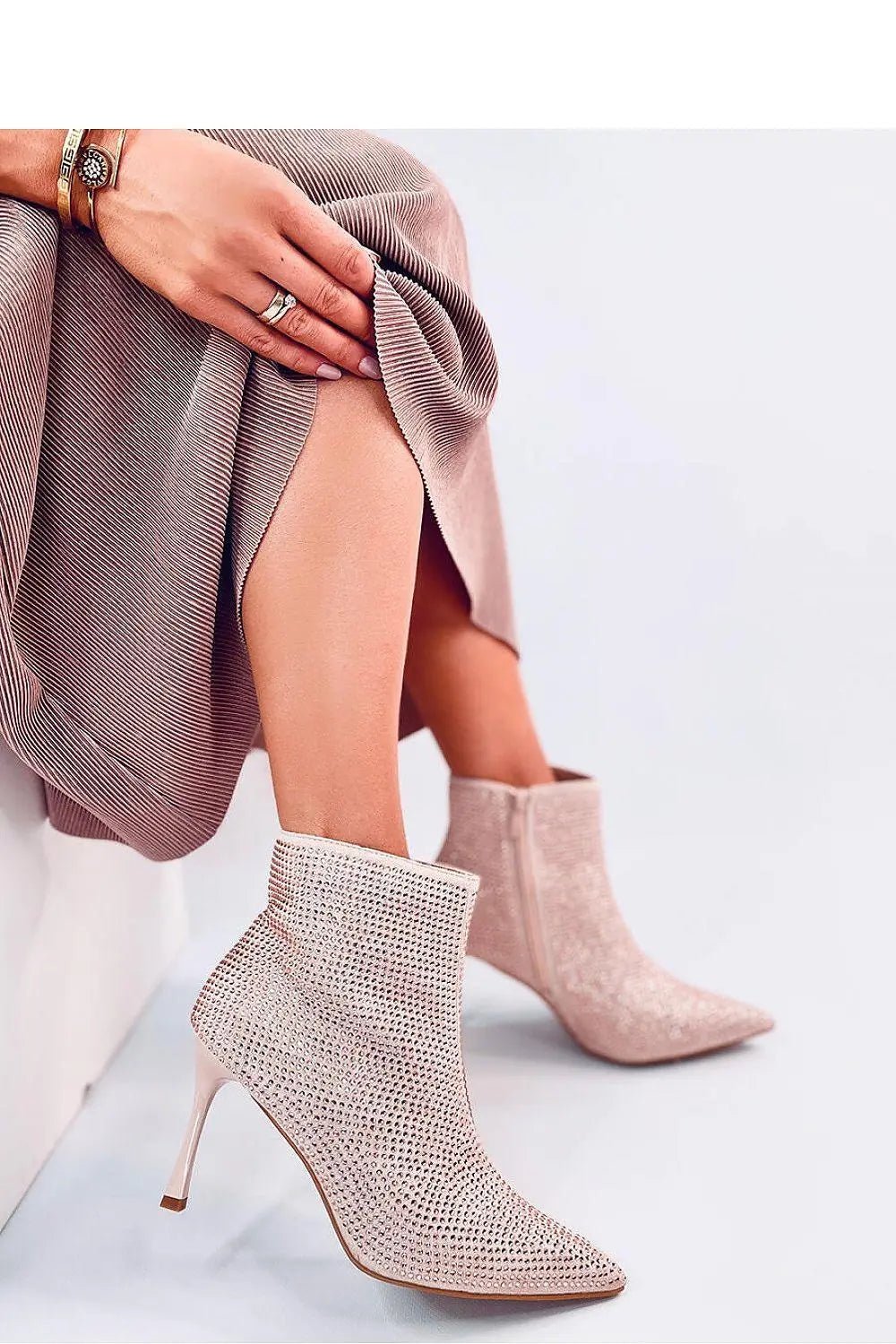 Inello women's boots on a stiletto heel with a height of 9 cm - Honesty Sales