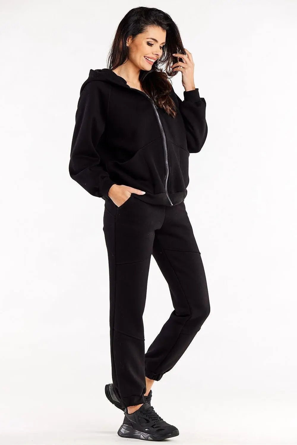 Infinite You decorative stitching loose sweatpants - Honesty Sales