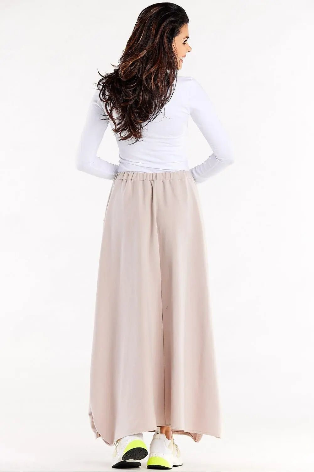 Infinite You elastic waist band long skirt - Honesty Sales