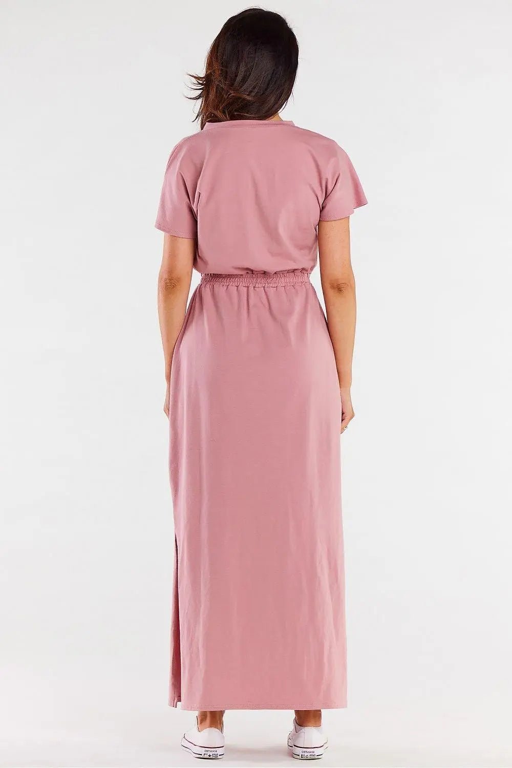 Infinite You heart neckline maxi dress - Honesty Sales