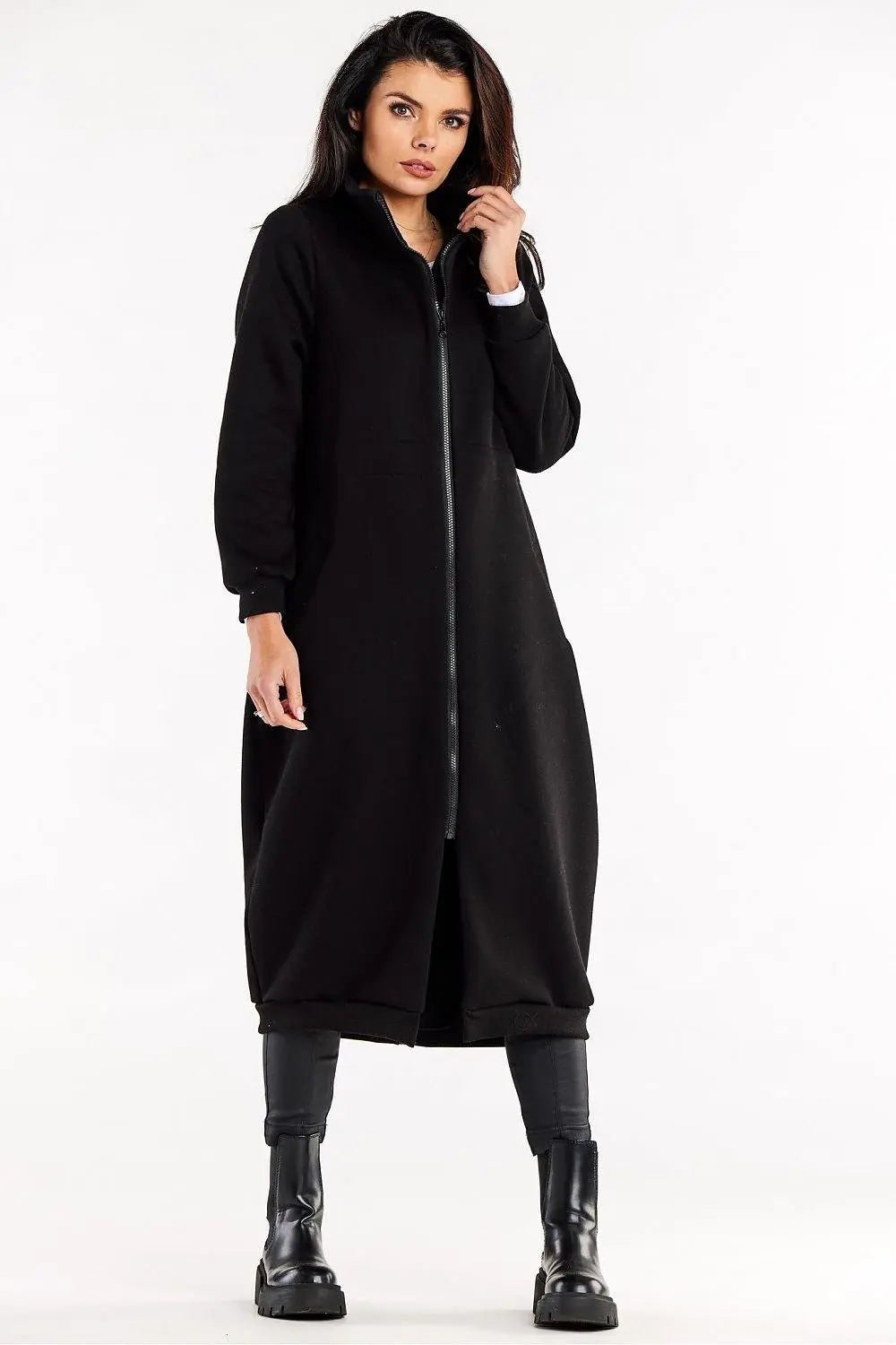Infinite You long sleeves and high collar sweatshirt - Honesty Sales