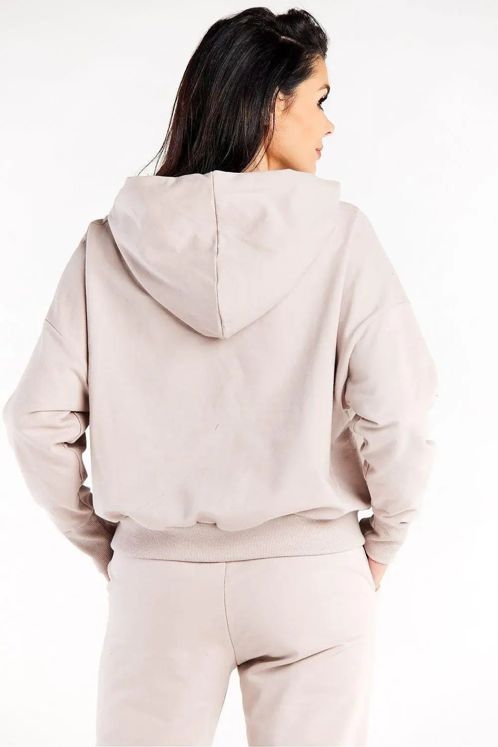 Infinite You long sleeves hood and decorative sweatshirt - Honesty Sales