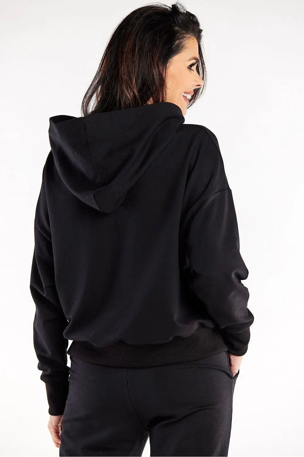 Infinite You long sleeves hood and decorative sweatshirt - Honesty Sales