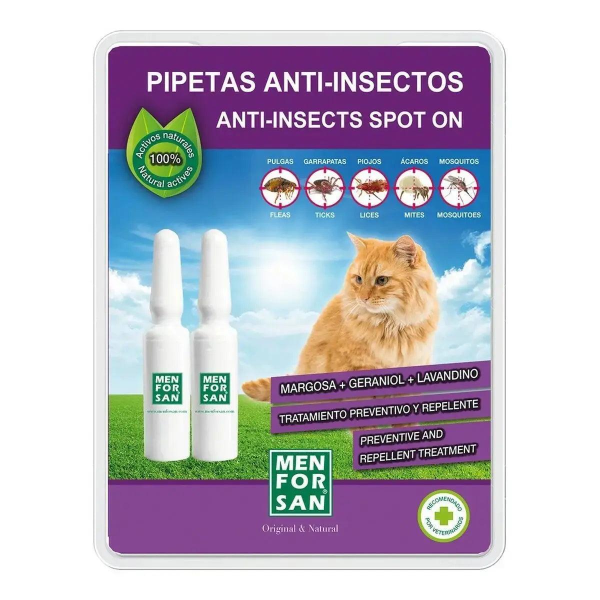 Insect repellant Men for San 2 Units Pipettes Cat - Honesty Sales Image principale du produit