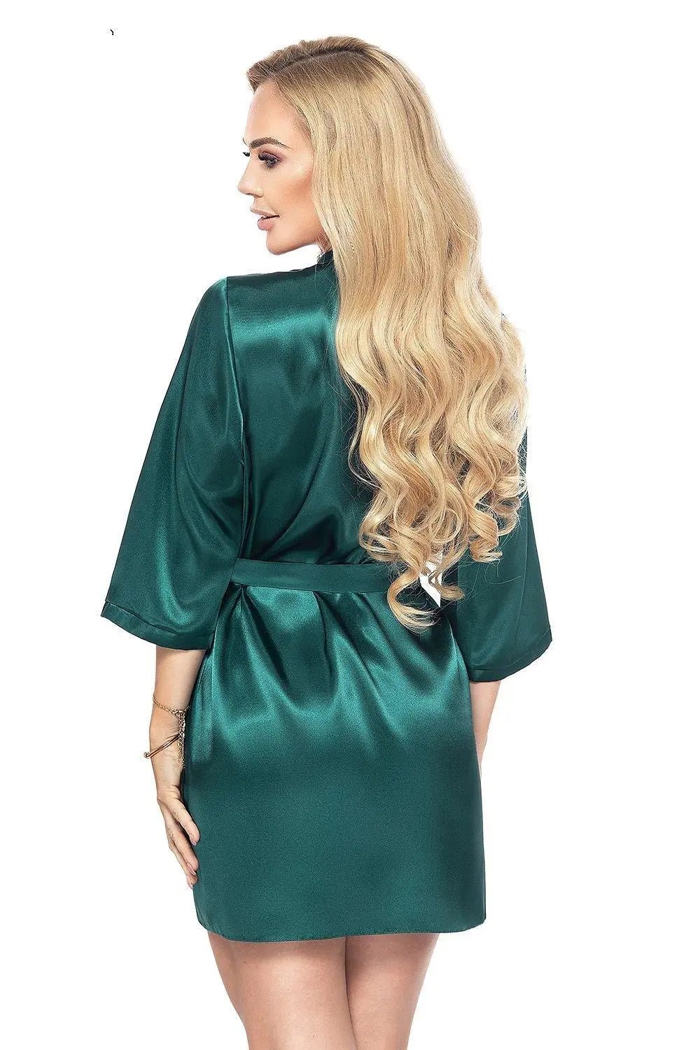 Irall Italian satin bathrobe - Honesty Sales