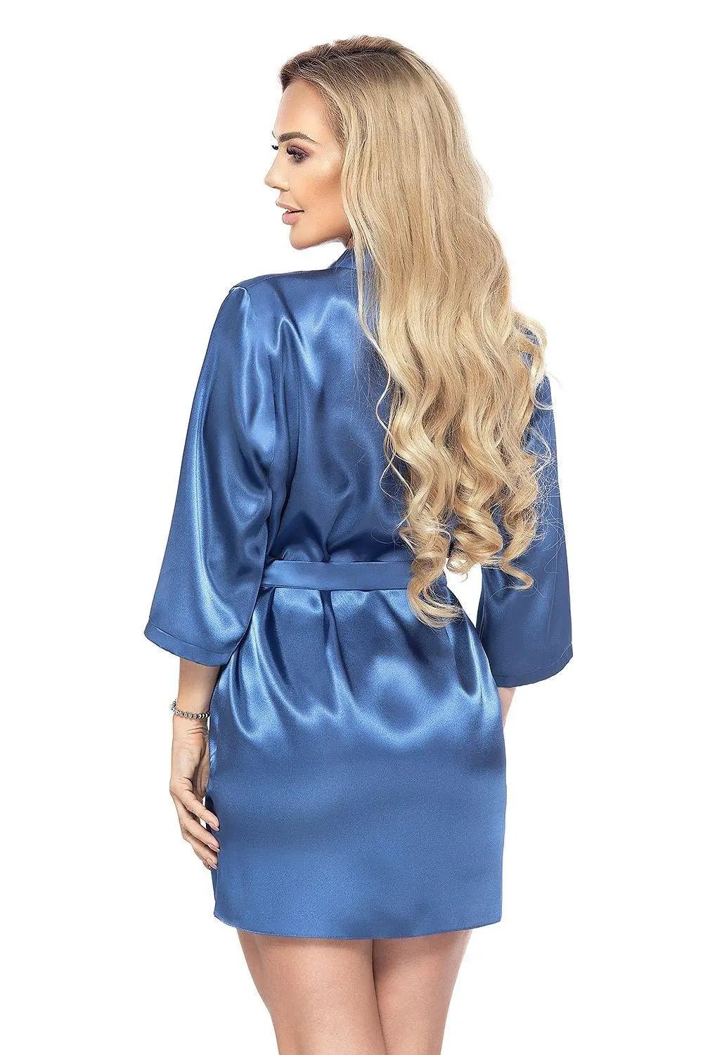 Irall Italian satin bathrobe - Honesty Sales