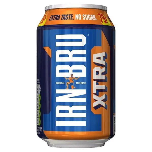 Irn - Bru Xtra 330ml (Case of 24) - Honesty Sales