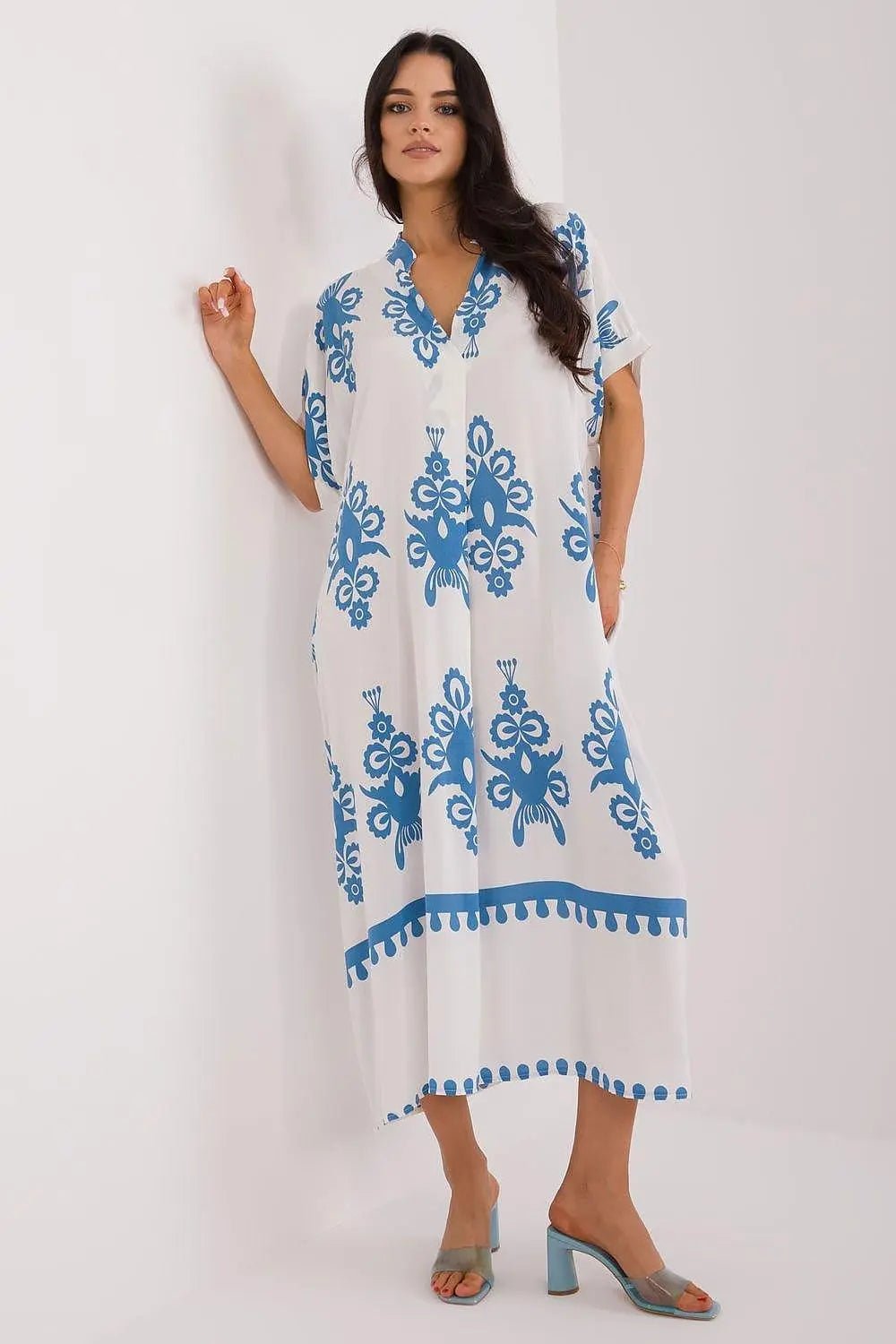 Italy Moda comfortable summer boho dress - Honesty Sales