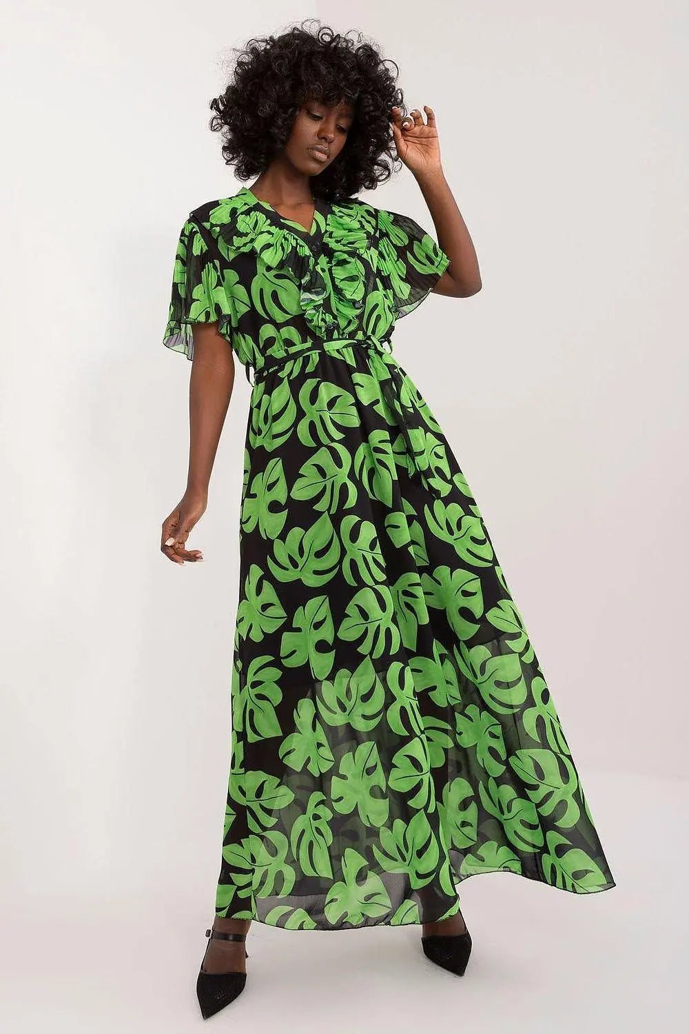 Italy Moda fashionable lightweight polyester womens dress - Honesty Sales