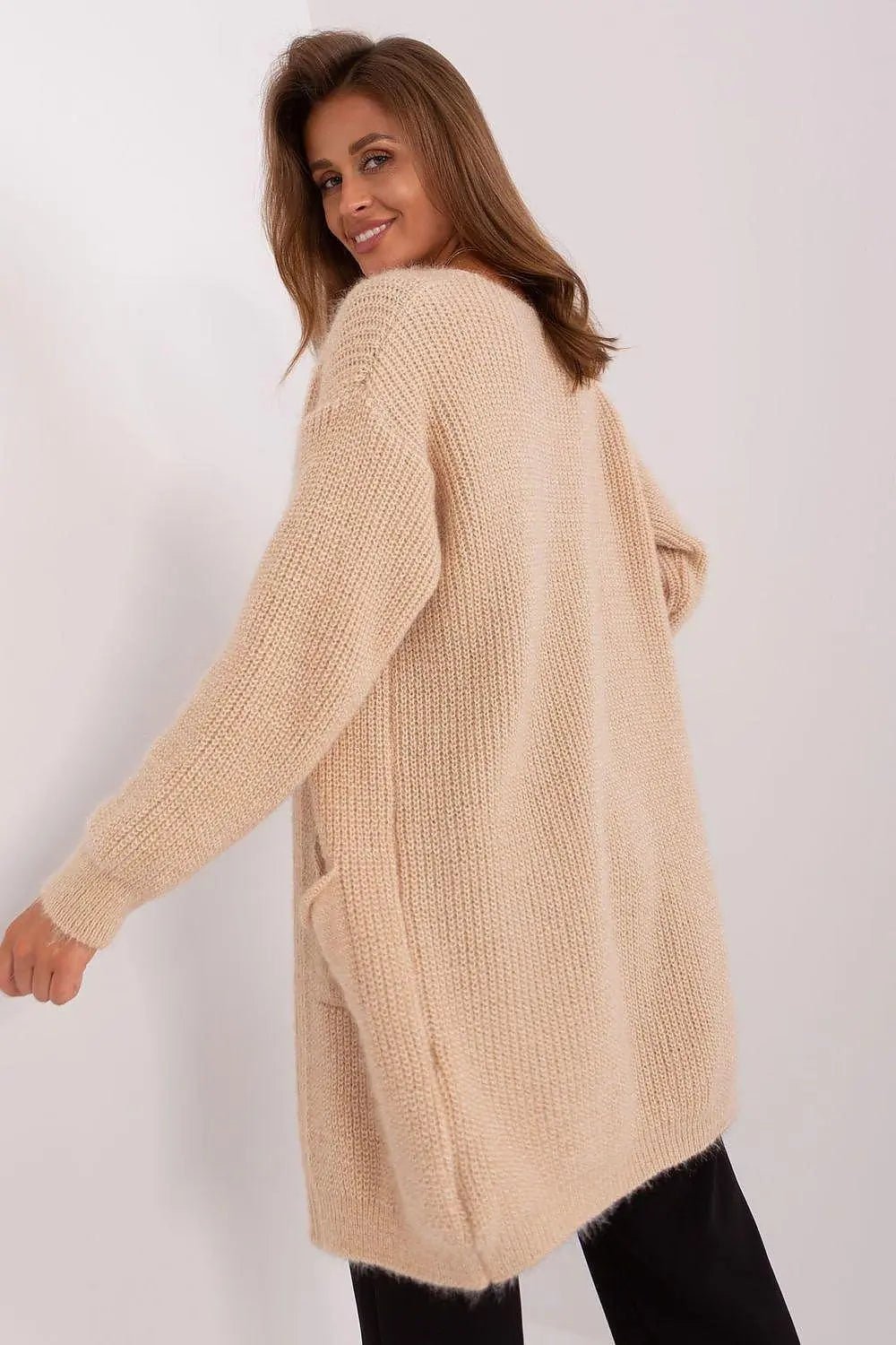 Italy Moda high-quality acrylic cardigan - Honesty Sales