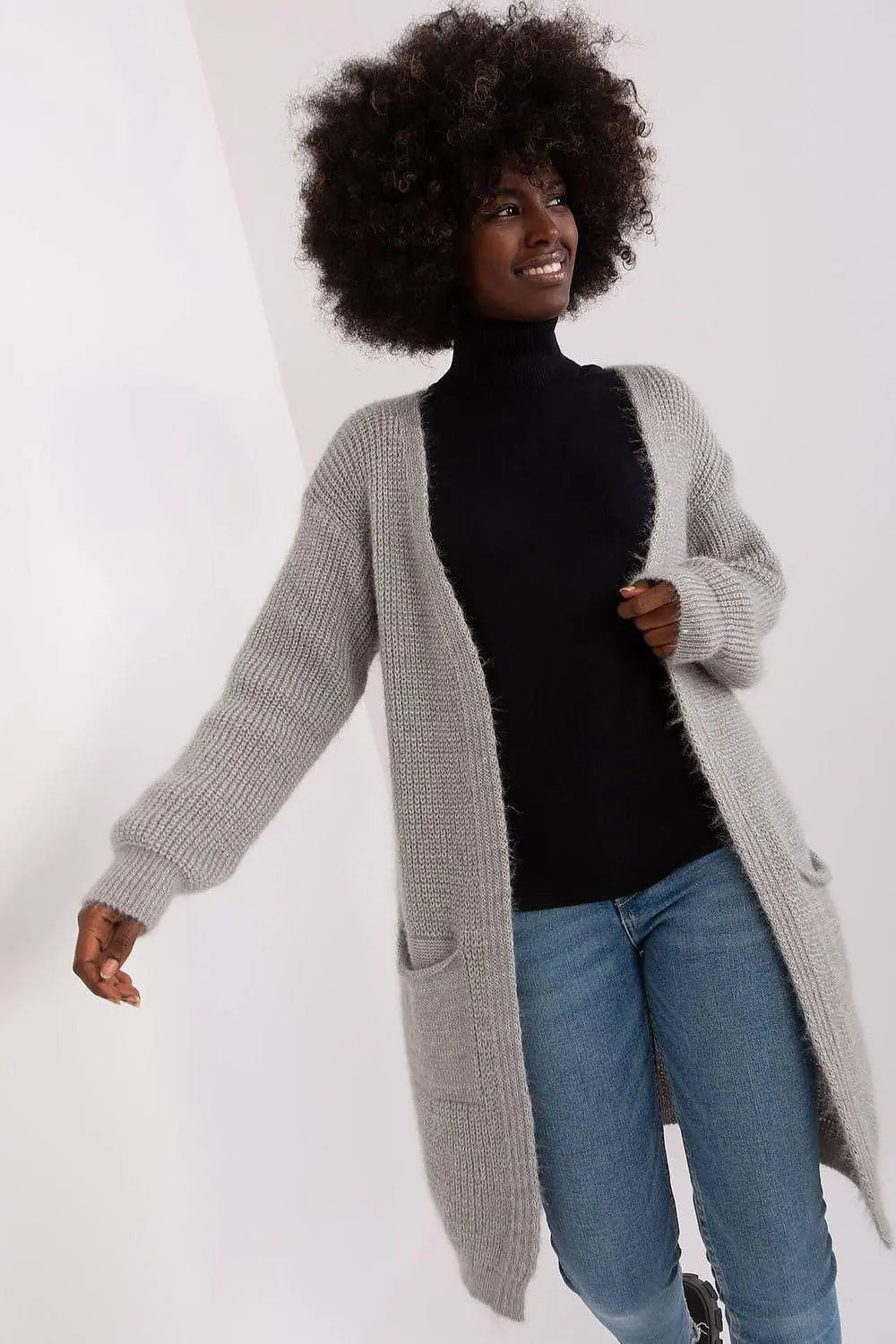 Italy Moda high-quality acrylic cardigan - Honesty Sales