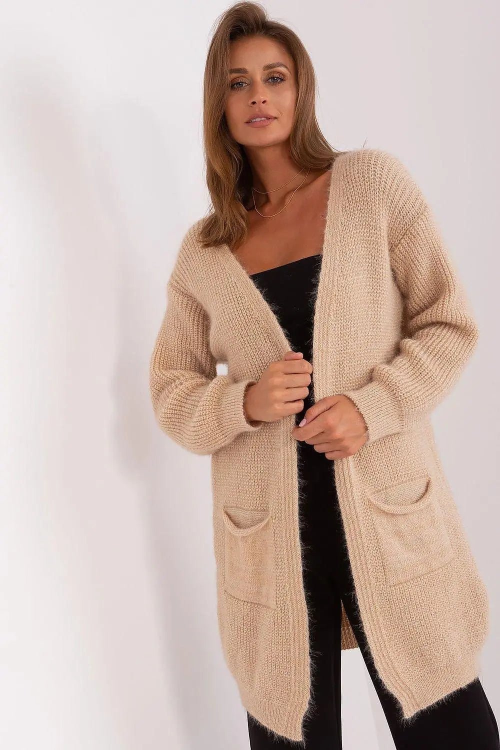 Italy Moda high-quality acrylic cardigan - Honesty Sales