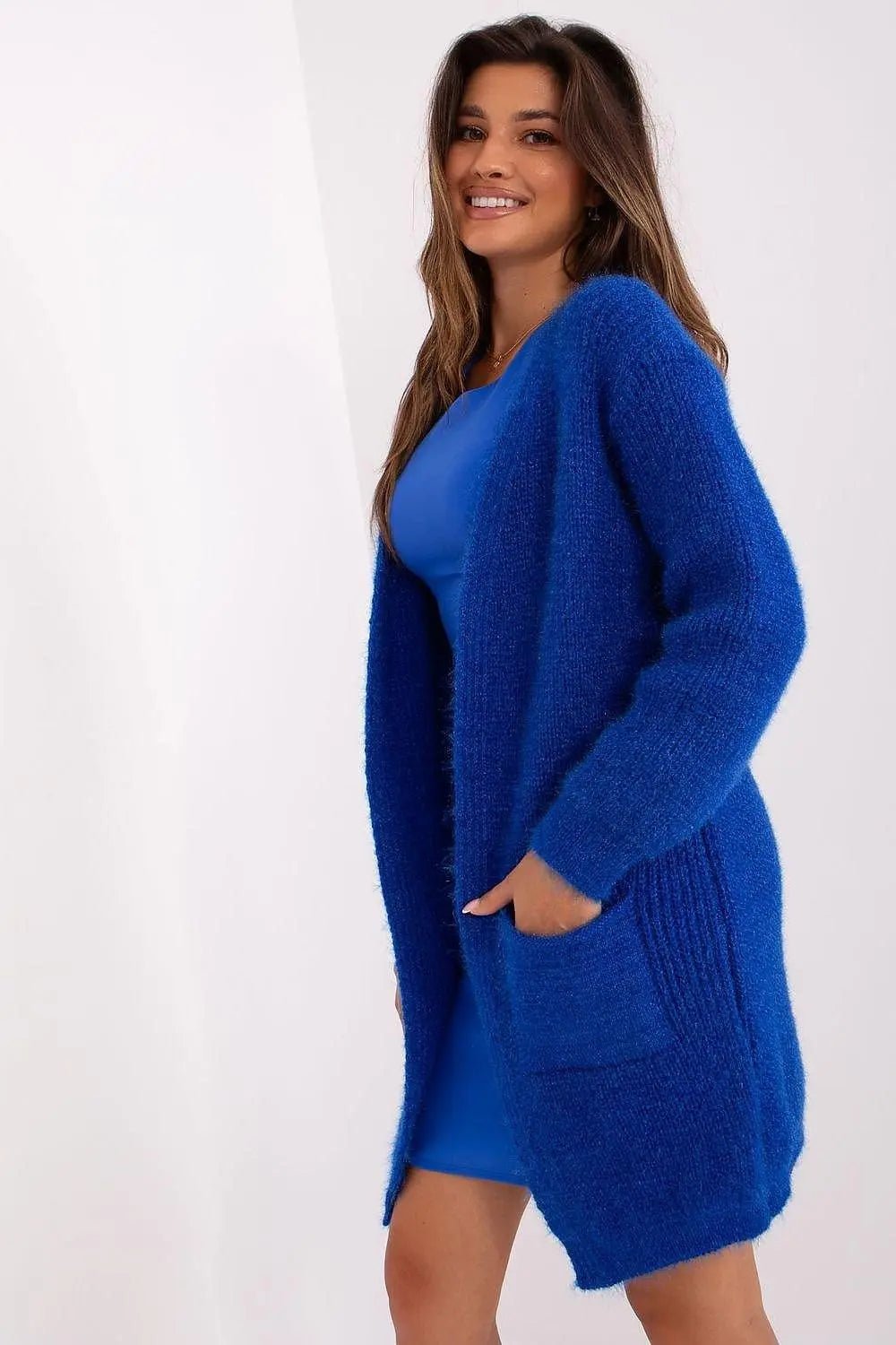 Italy Moda high-quality acrylic cardigan - Honesty Sales