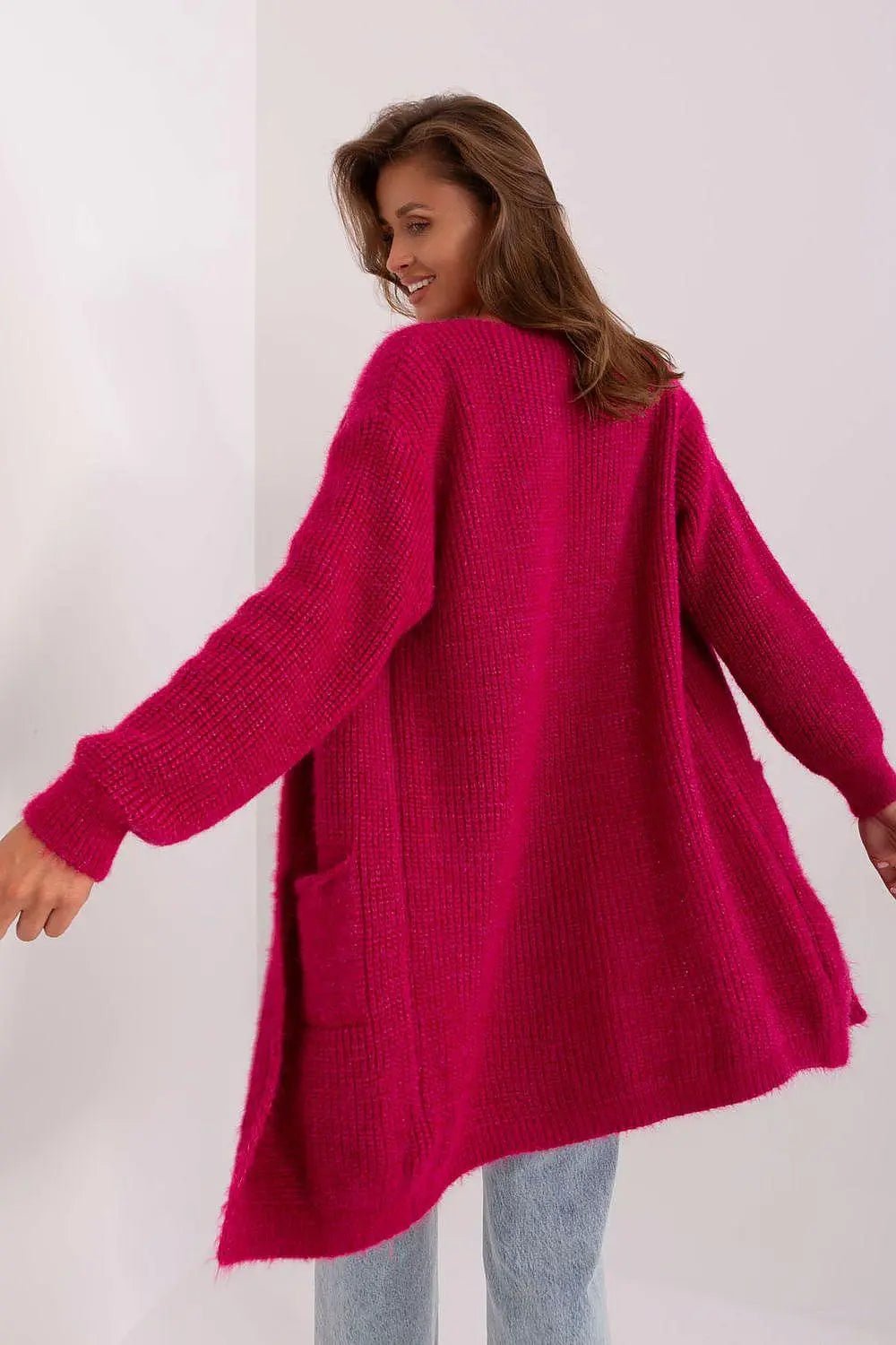 Italy Moda high-quality acrylic cardigan - Honesty Sales
