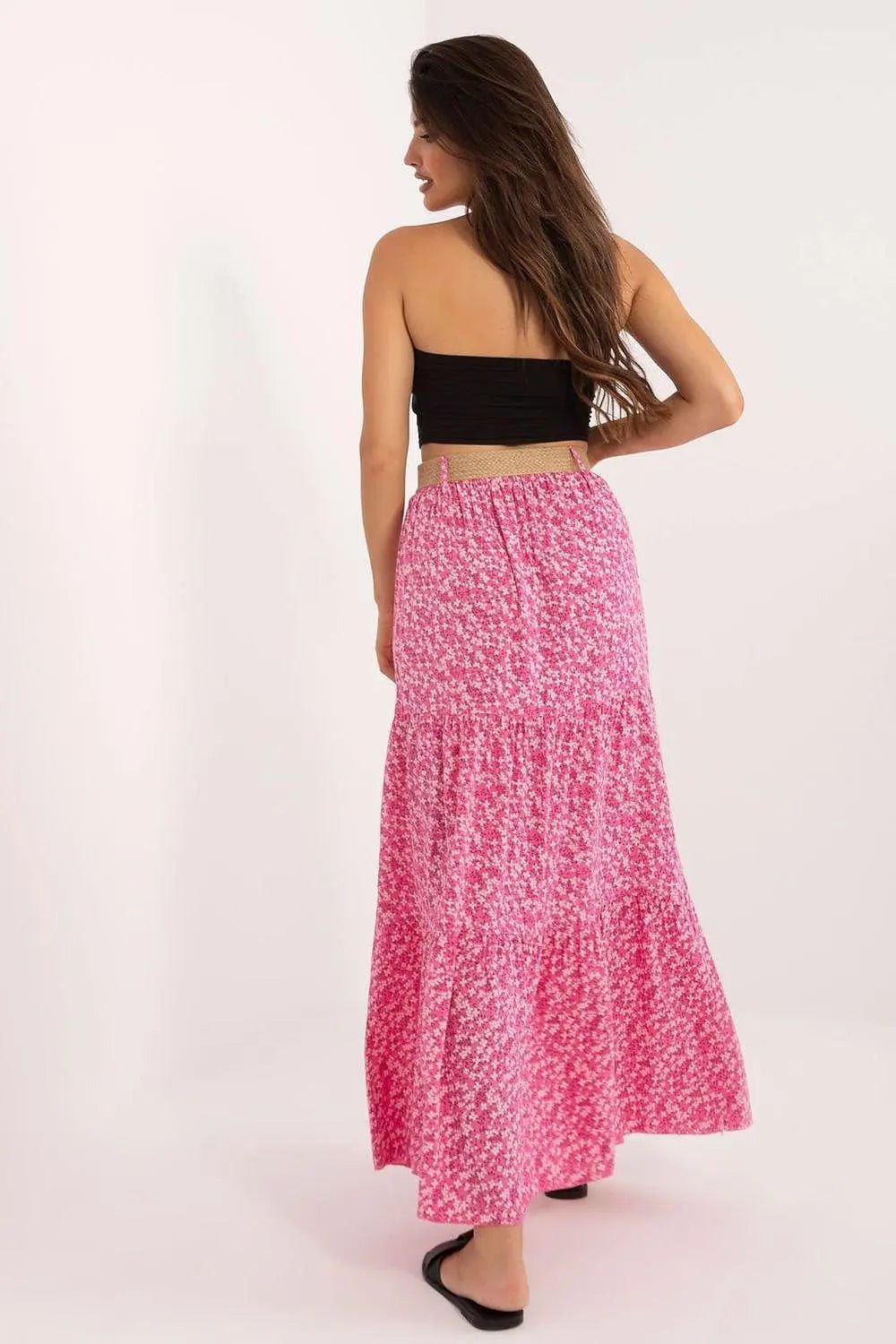 Italy Moda long casual maxi skirt - Honesty Sales