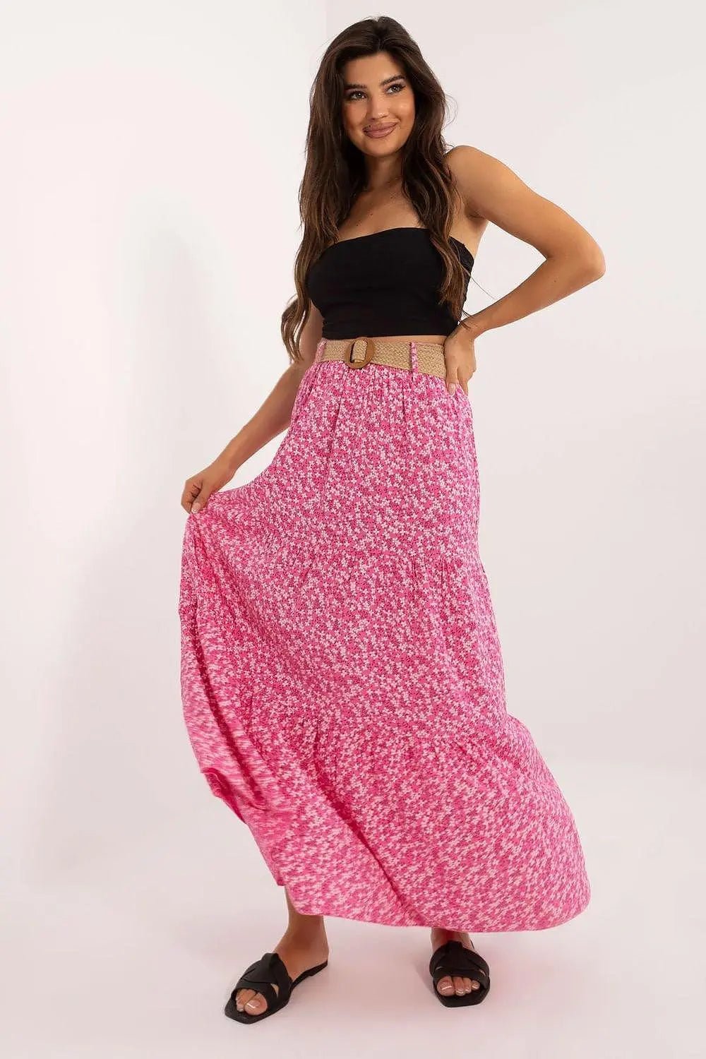 Italy Moda long casual maxi skirt - Honesty Sales