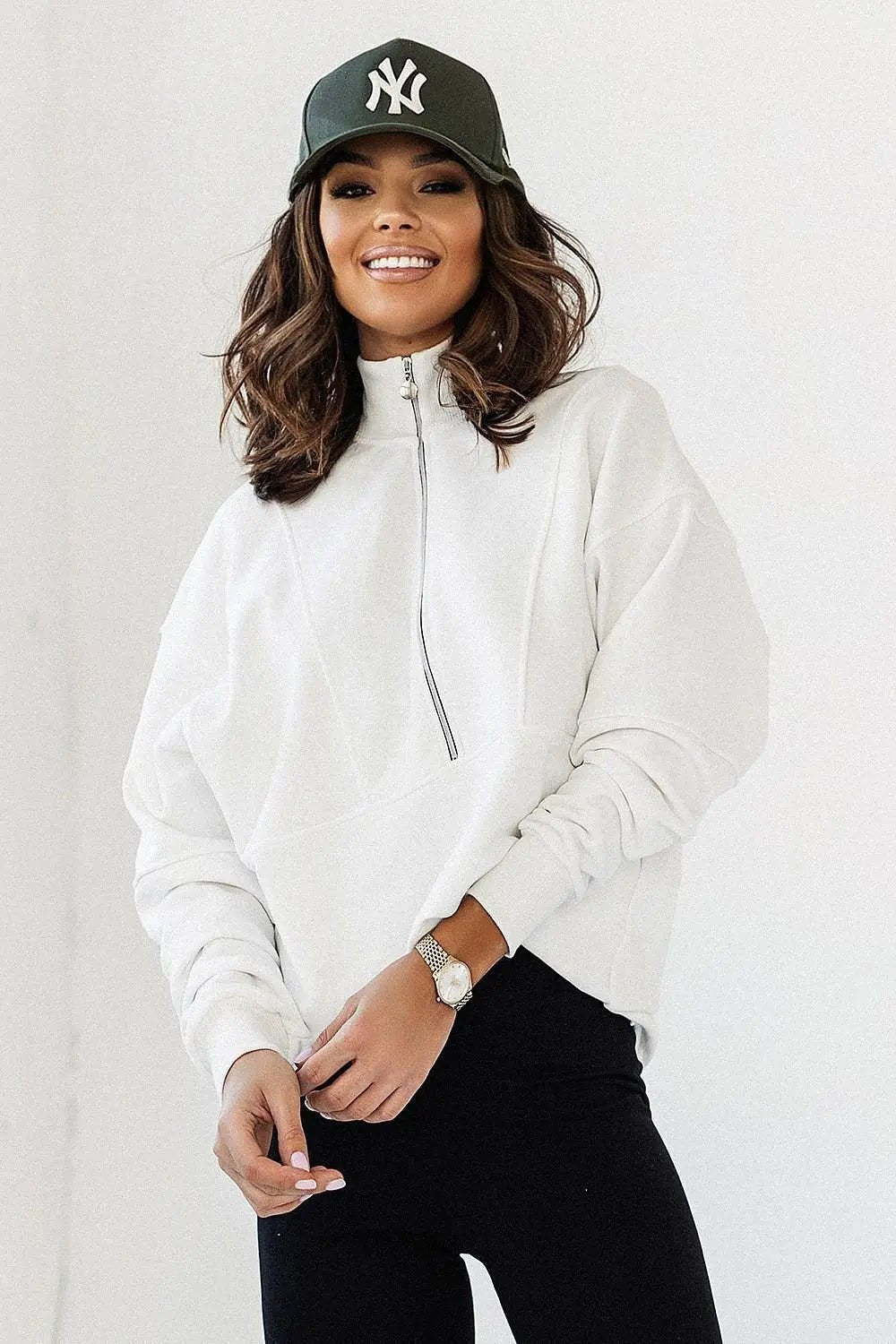 IVON tailored oversize sweatshirt - Honesty Sales