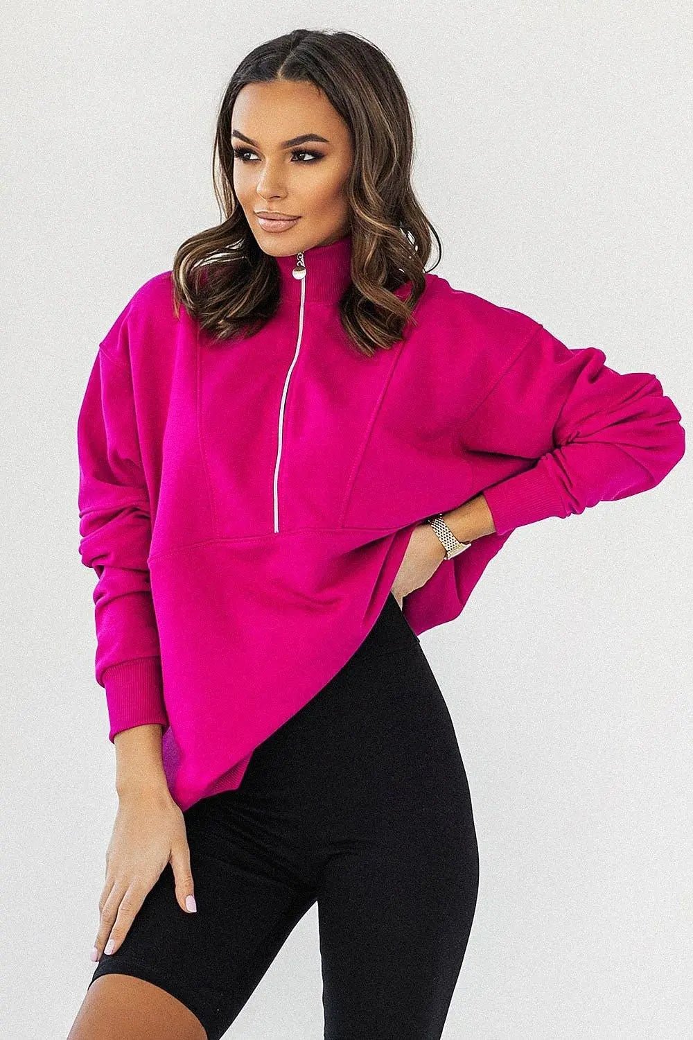 IVON tailored oversize sweatshirt - Honesty Sales