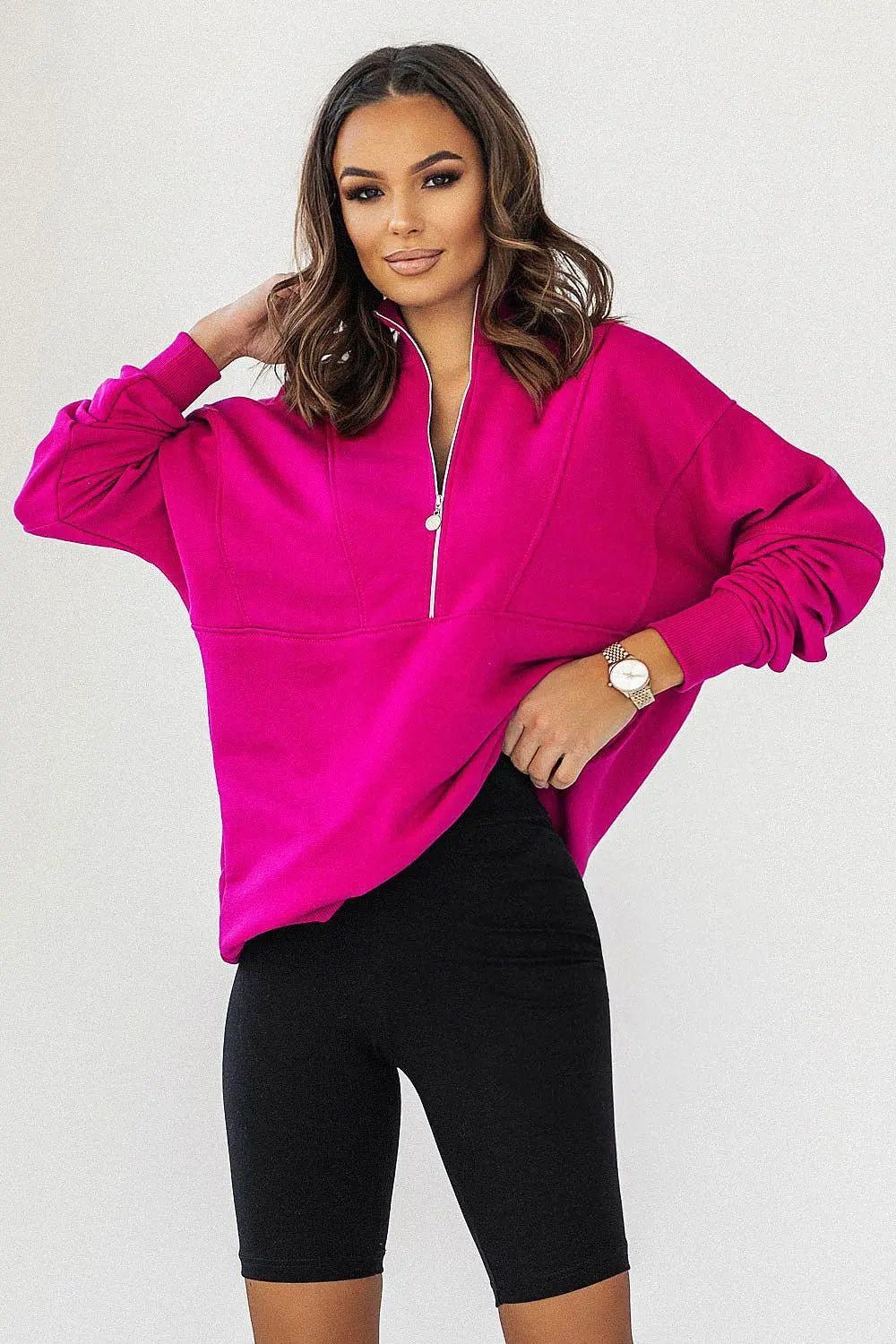 IVON tailored oversize sweatshirt - Honesty Sales