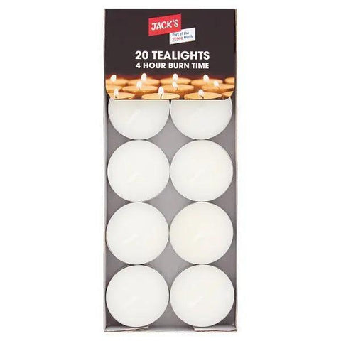 Jack's 20 Tealights - Honesty Sales U.K