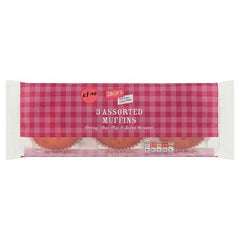 Jack's 3 Assorted Muffins 273g (Case of 6) - Honesty Sales