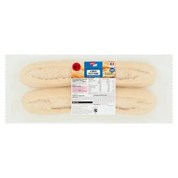 Jack's 4 White Petit Pains - Honesty Sales
