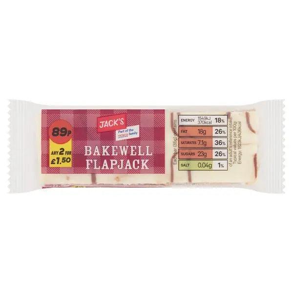 Jack's Bakewell Flapjack 85g (Case of 12) - Honesty Sales Hauptbild