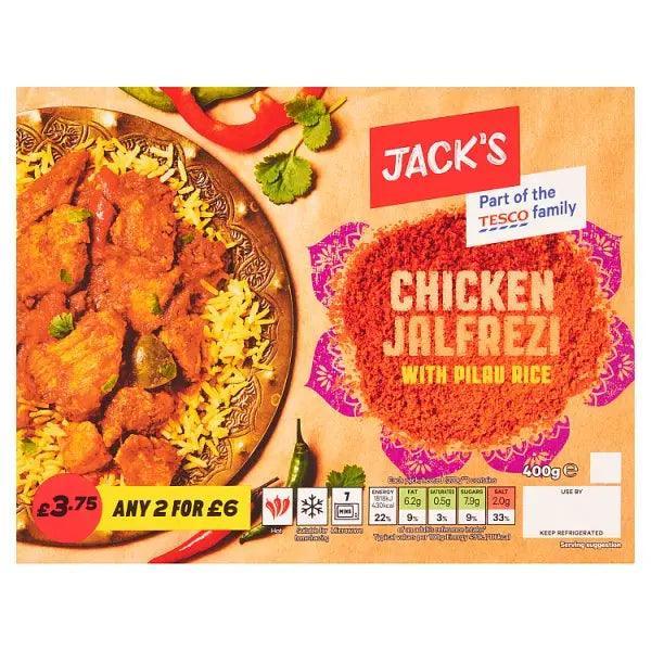 Jack's Chicken Jalfrezi with Pilau Rice 400g - Honesty Sales Hauptbild
