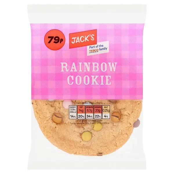 Jack's Rainbow Cookie 60g (Case of 12) - Honesty Sales