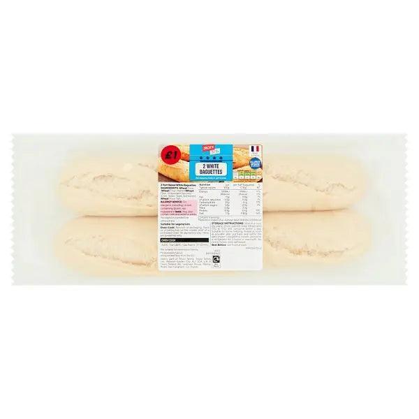 Jack's 2 White Baguettes - Honesty Sales