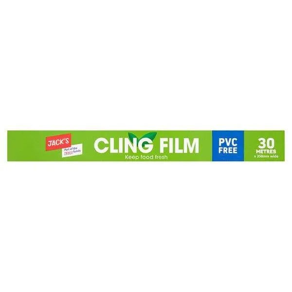 Jacks Cling Film 30m x 350mm (Case of 25) - Honesty Sales