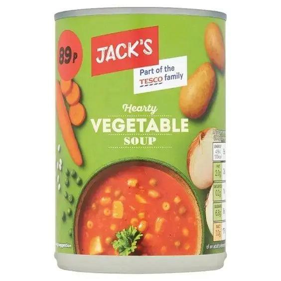 Jacks Hearty Vegetable Soup 400g (Case of 6) - Honesty Sales