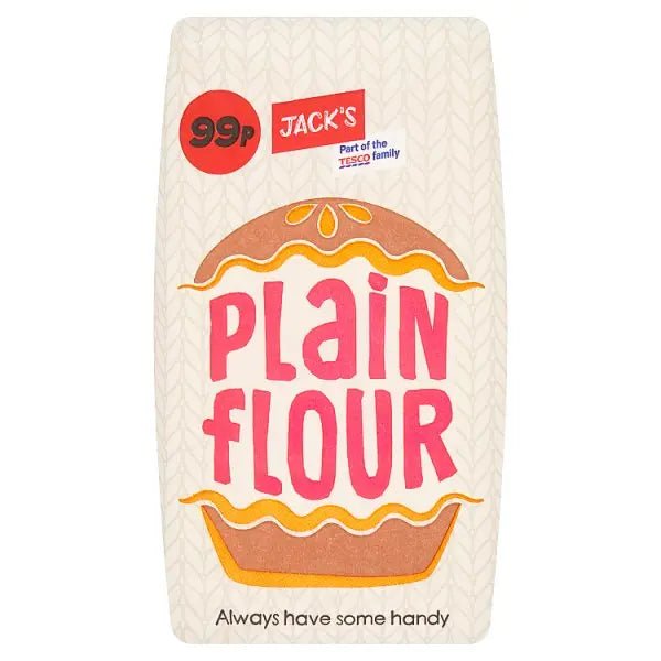 Jack's Plain Flour 1kg (Case of 8) - Honesty Sales