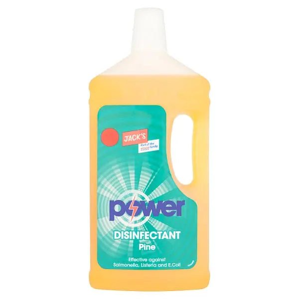 Jack's Power Disinfectant Pine 1 Litre (Case of 8) - Honesty Sales