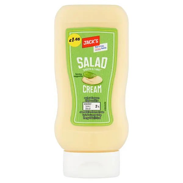 Jack's Salad Cream 420g (Case of 10) - Honesty Sales