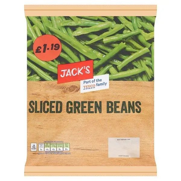 Jack's Sliced Green Beans 500g (Case of 8) - Honesty Sales
