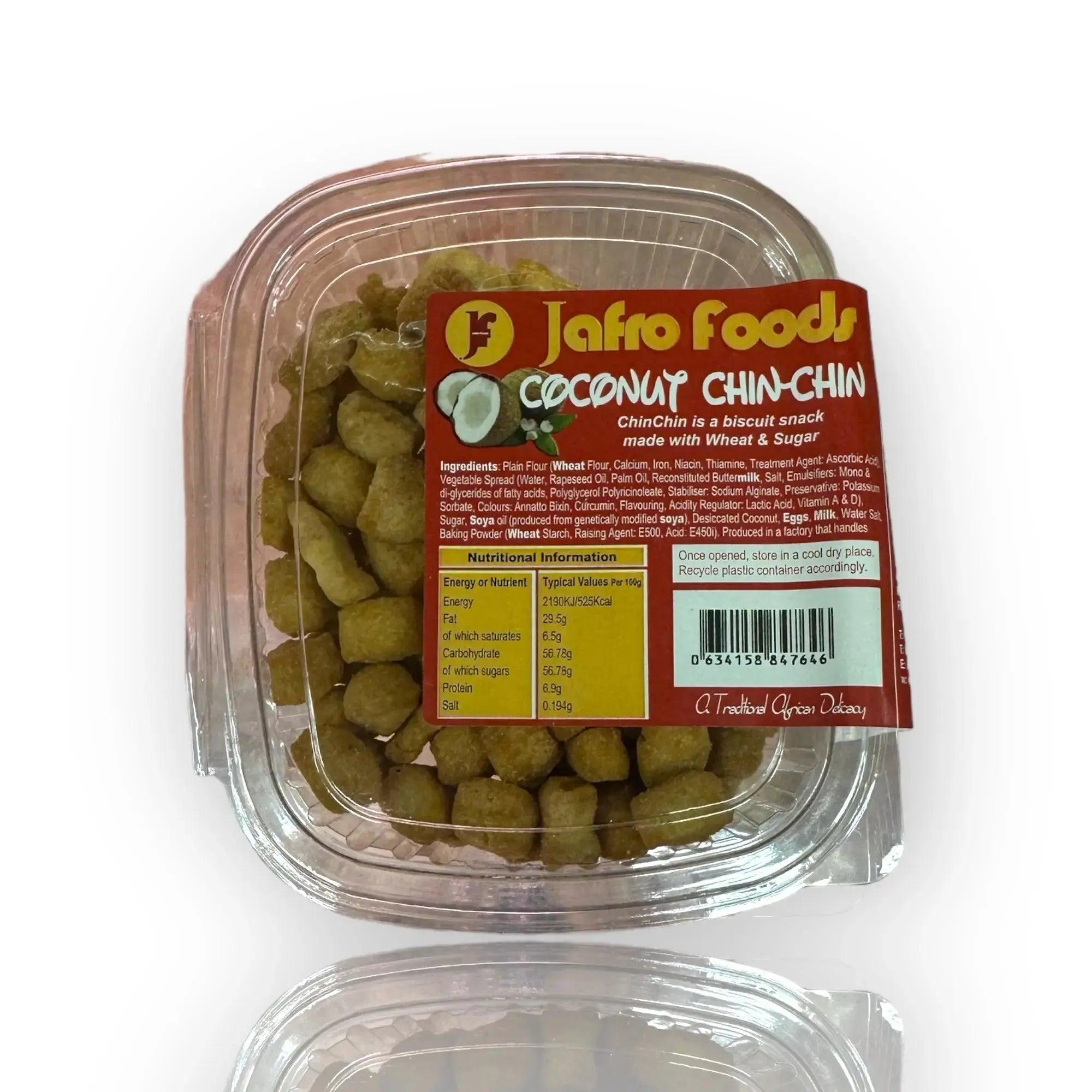 Jafro Foods Chin Chin in Plastic Container made with flour - Honesty Sales