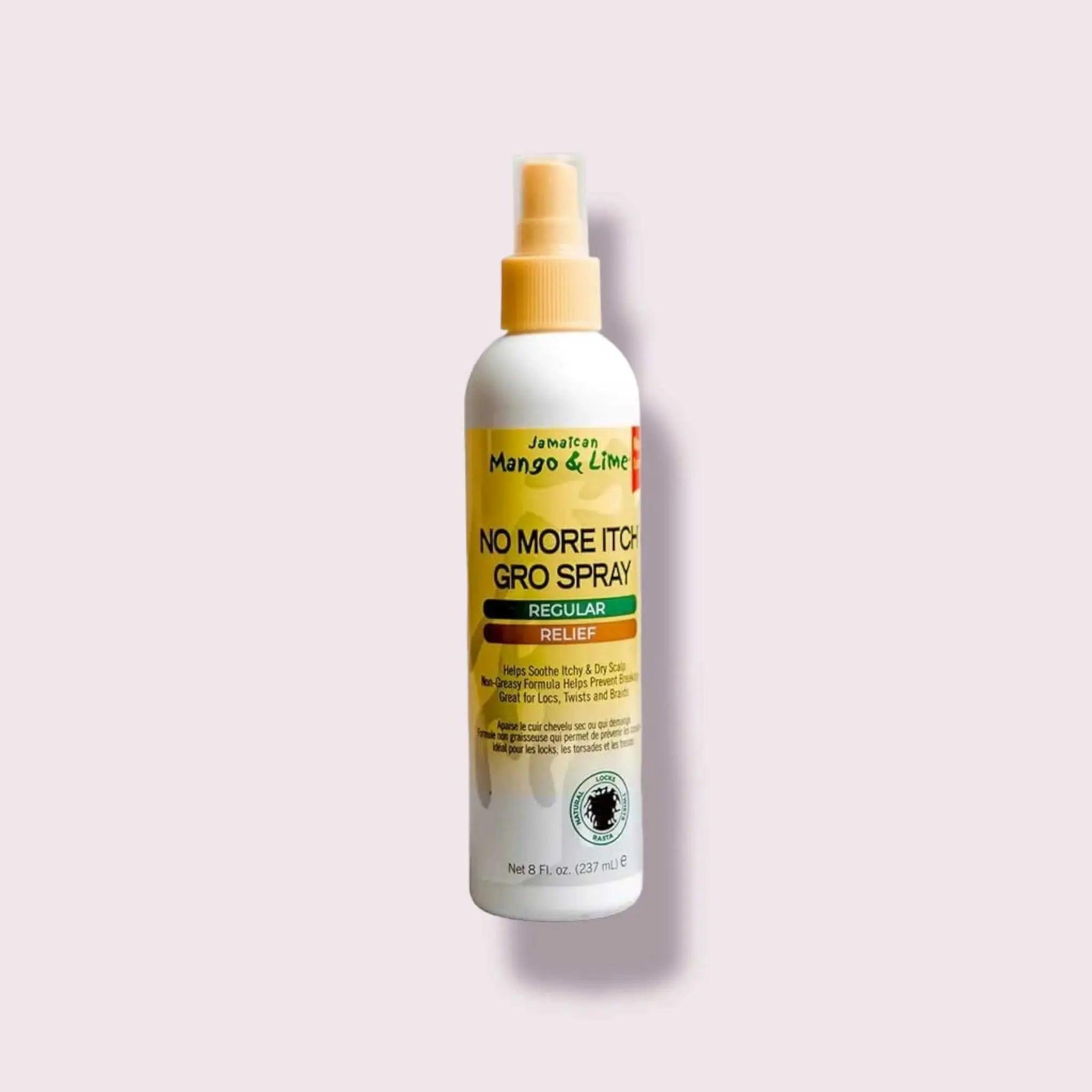 Jamaican Mango &amp; Lime No More Itch Gro Spray 8 oz Image secondaire du produit
