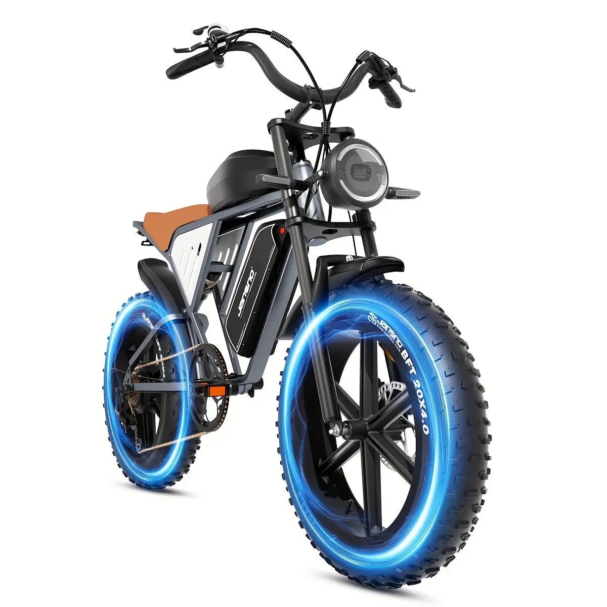 JANSNO Adults Electric Bike with Dual Suspension - Honesty Sales