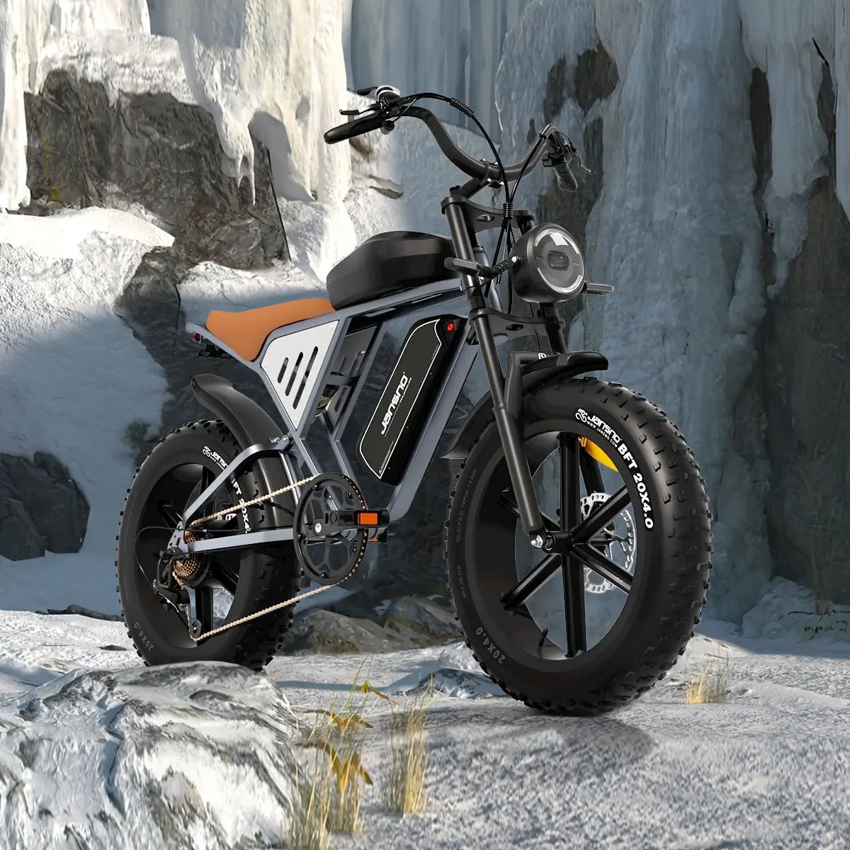 JANSNO Adults Electric Bike with Dual Suspension - Honesty Sales