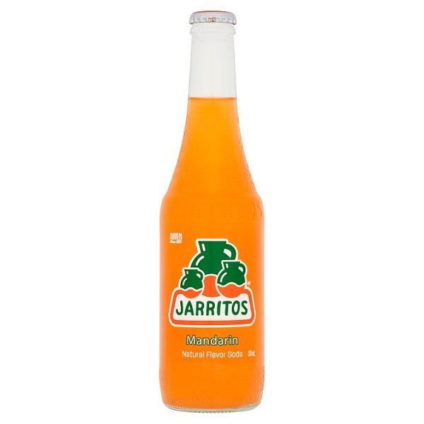 Jarritos Mandarin Natural Flavor Soda 370ml (12 x 370ml) - Honesty Sales