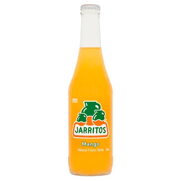 Jarritos Mango Natural Flavor Soda 370ml (12 x 370ml) - Honesty Sales