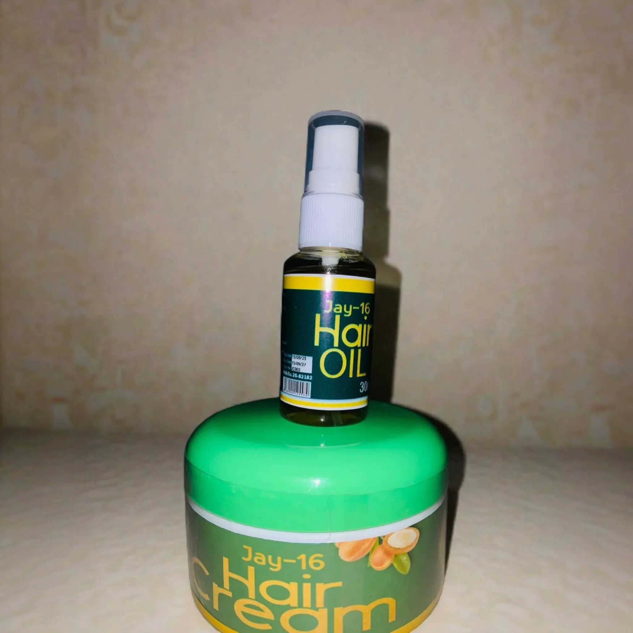 Jay 16 Hair Cream 250g and Oil 30ml - Honesty Sales