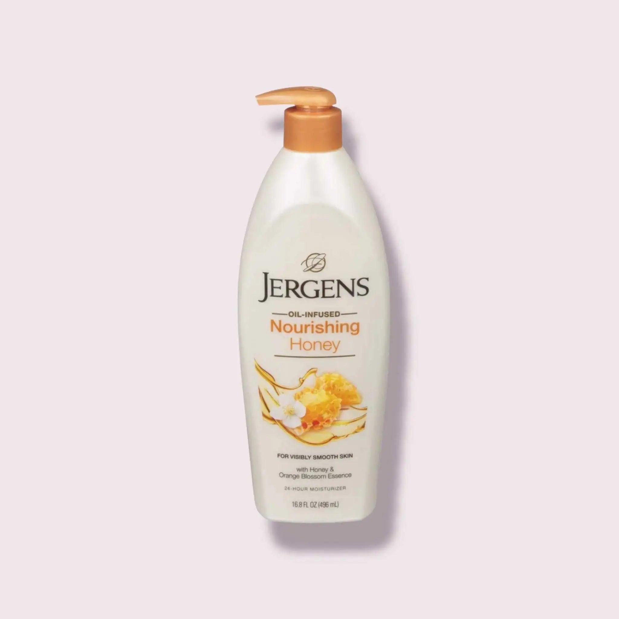 Jergens Nourishing Honey Dry Skin Body Lotion, 16.8 fl oz - Honesty Sales Main image