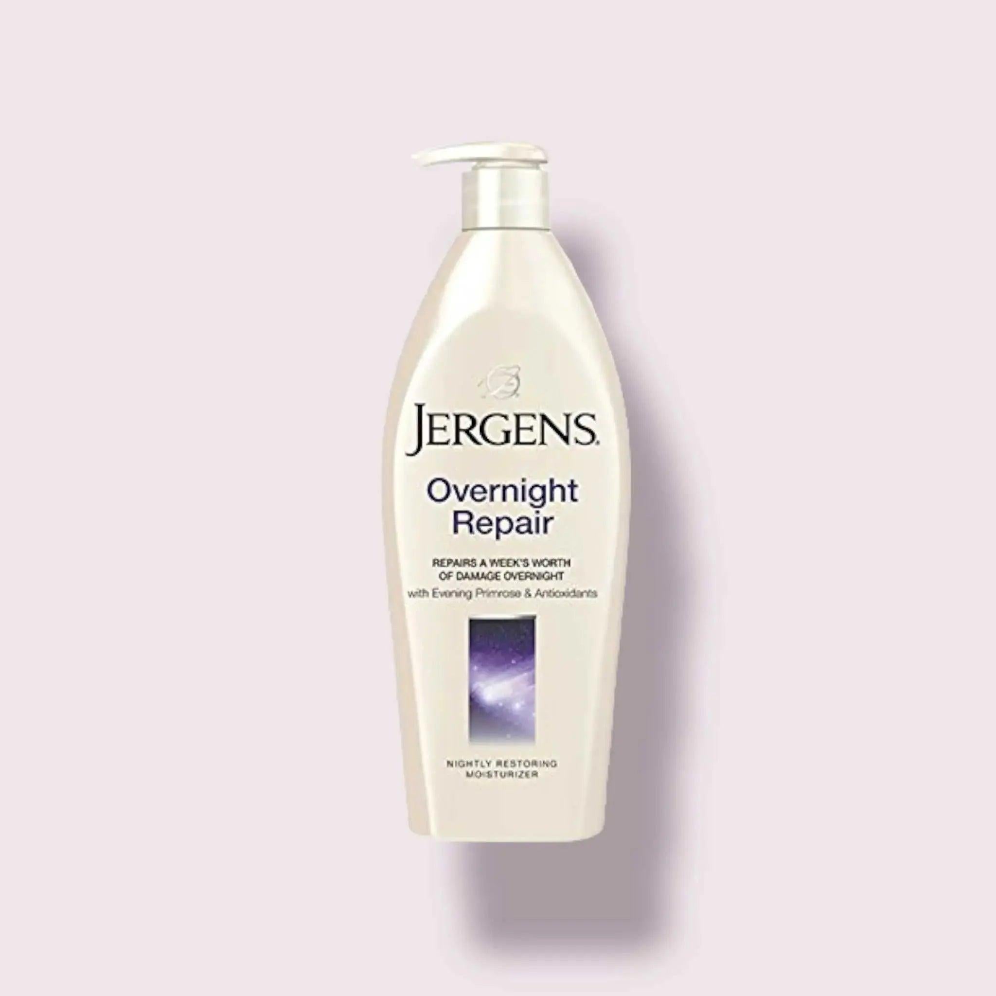 JERGENS Overnight Repair Nightly Restoring Moisturizer 400ml - Honesty Sales