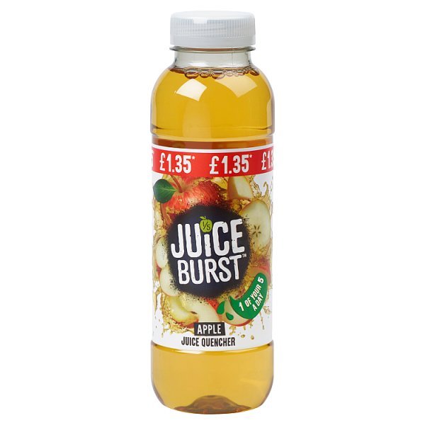 Juice Burst Apple Juice Quencher 400ml (12 x 400ml) - Honesty Sales