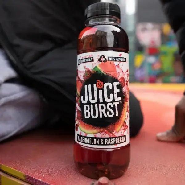 JUICE BURST Watermelon and Raspberry 500ml - Honesty Sales