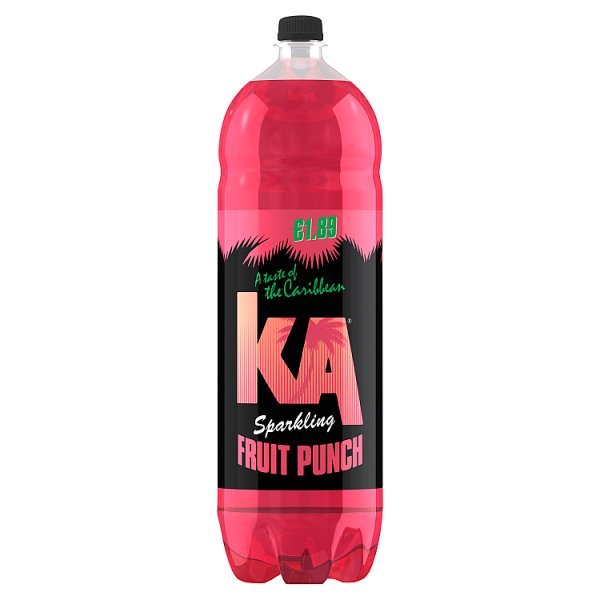 KA Sparkling Fruit Punch 2 Litre (6 x 2ltr) - Honesty Sales