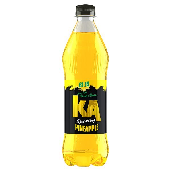 KA Sparkling Pineapple 500ml (12 x 500ml) - Honesty Sales