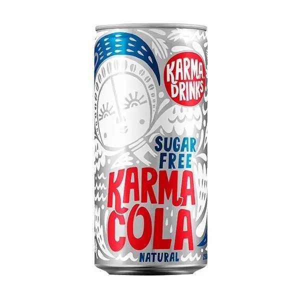 Karma Drinks - Karma Cola SF 24 x 250ml - Honesty Sales